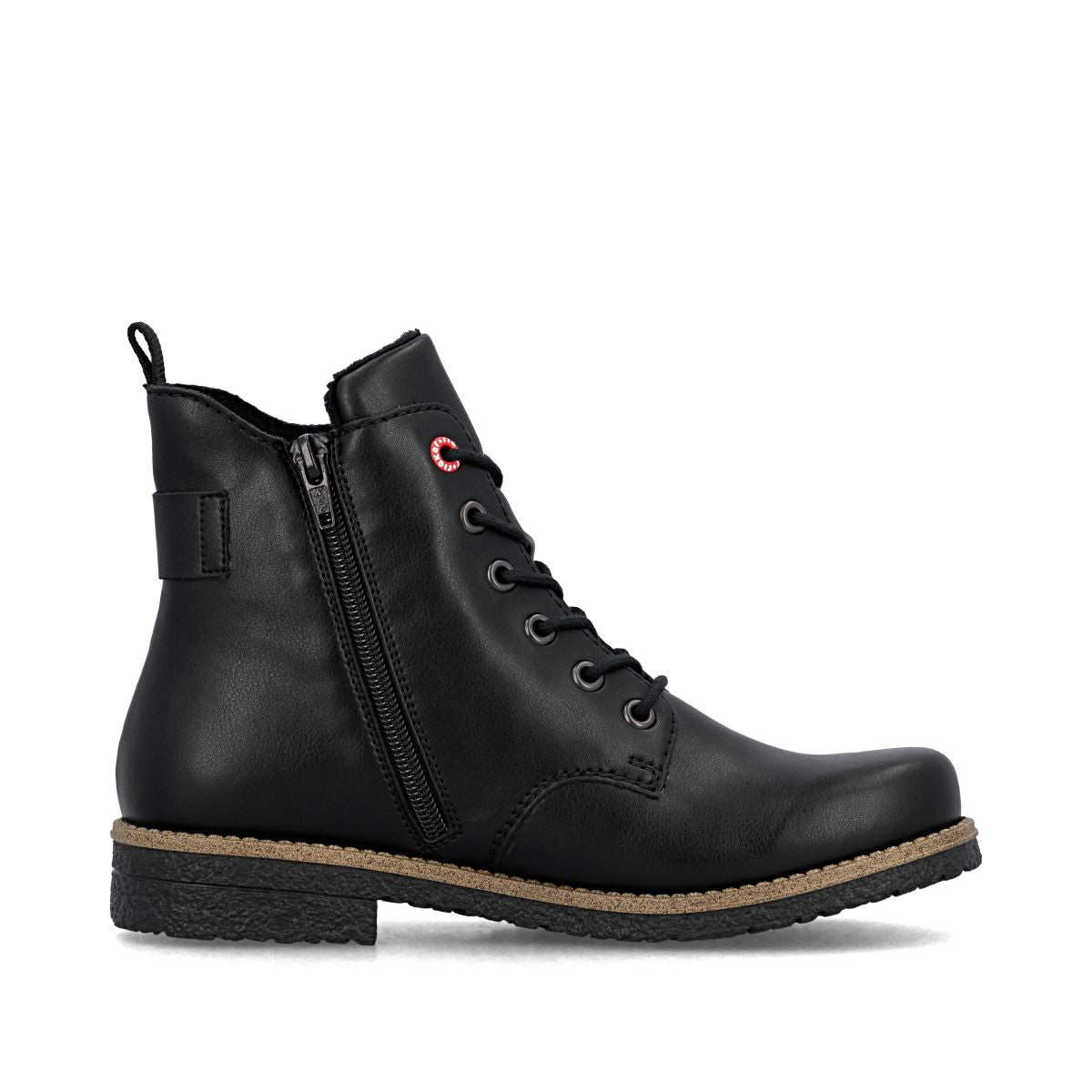 Rieker 73520 Women's Mid Height Boots - Black