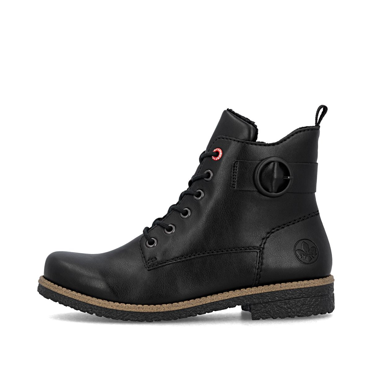 Rieker 73520 Women's Mid Height Boots - Black