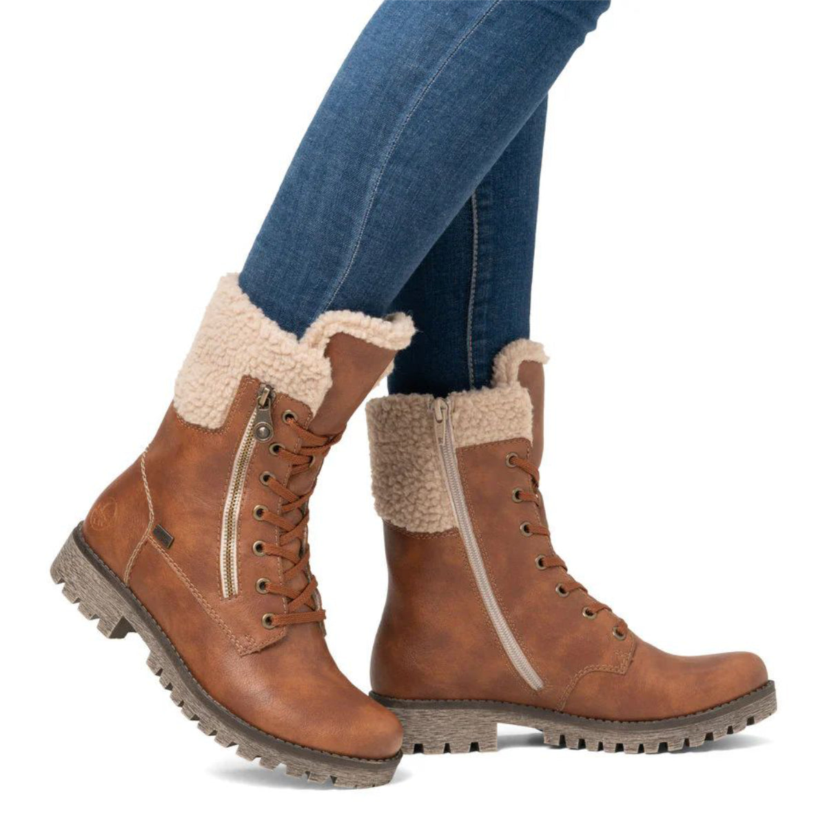 Rieker 78522 Lace Winter Boot