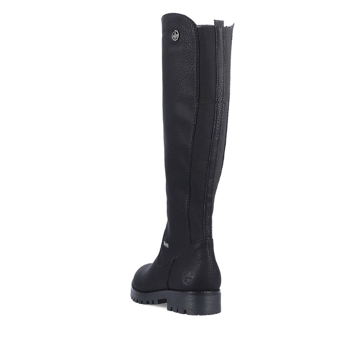 78554 Midnight Black High Boots with RiekerTEX