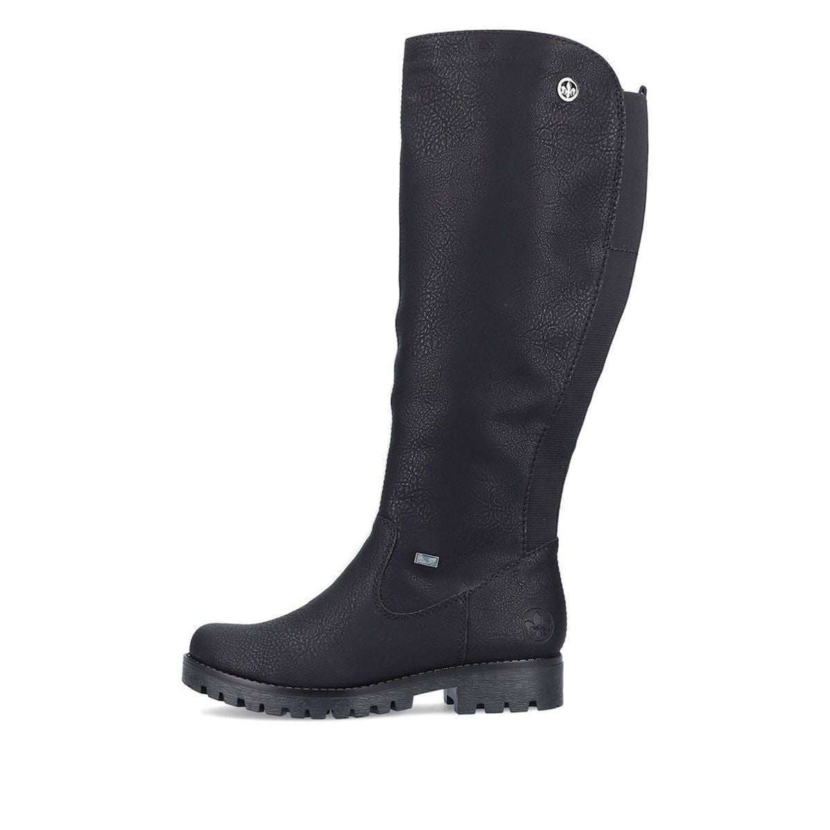 78554 Midnight Black High Boots with RiekerTEX