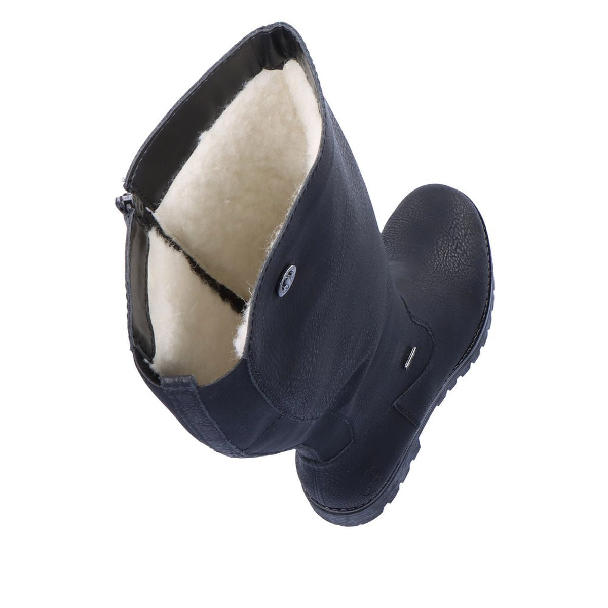 78554 Midnight Black High Boots with RiekerTEX