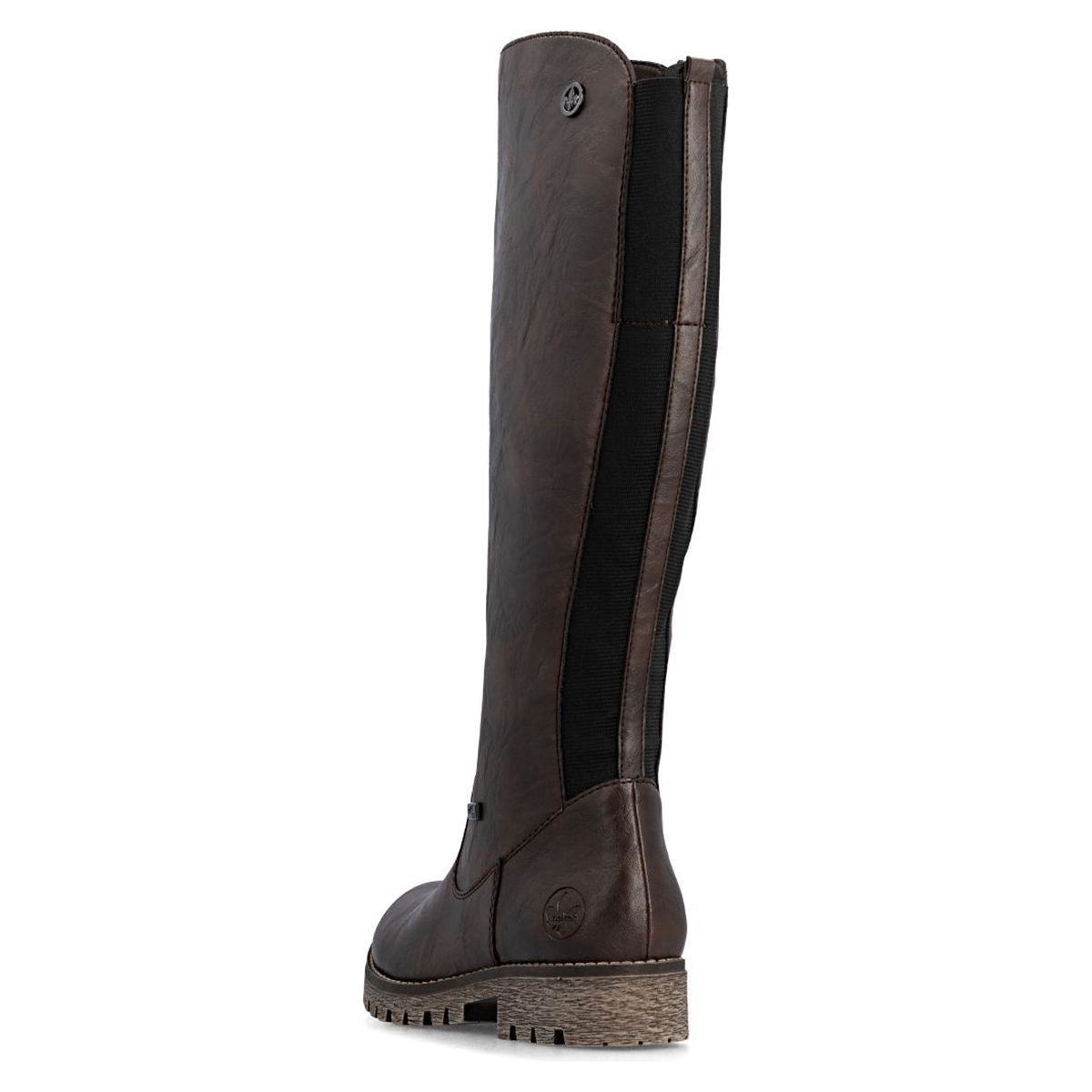 Rieker 78554 Women's TEX Waterproof Boots - Dark Brown