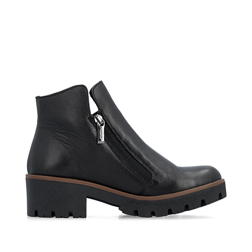 Rieker 79254 Women's Short Boots - Black