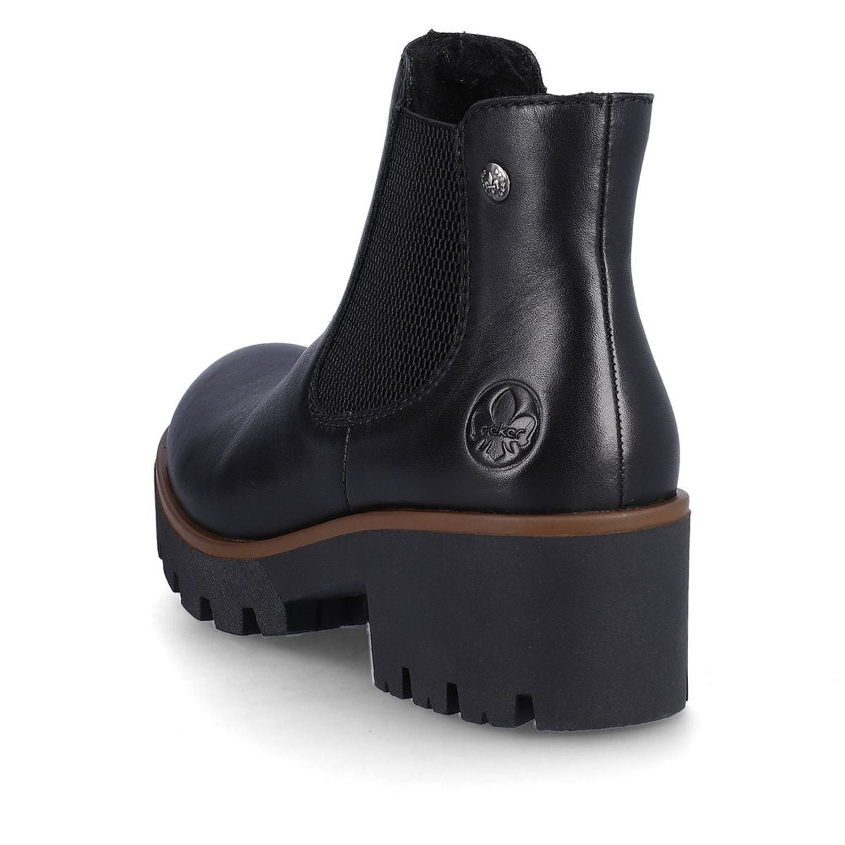 Rieker 79265 Minato Womens Chelsea Boot in Black