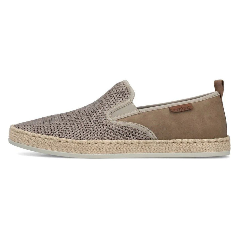 Rieker B2661 Men's Shoes in Beige