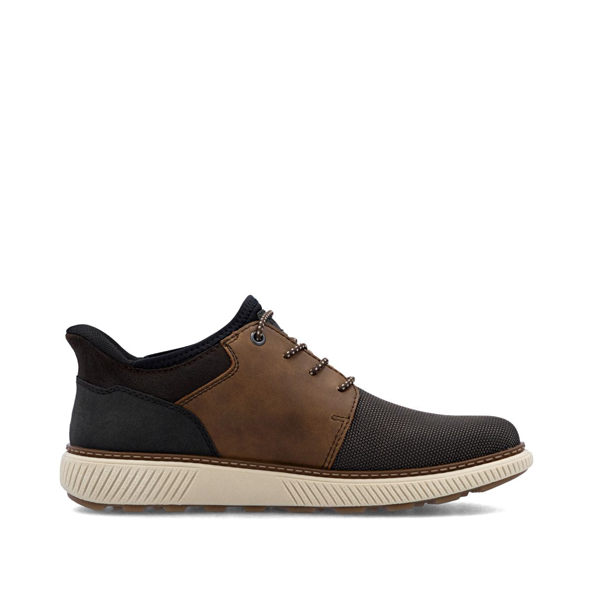 Rieker B3357 Men's Ready to Go Wide Shoes - Brown