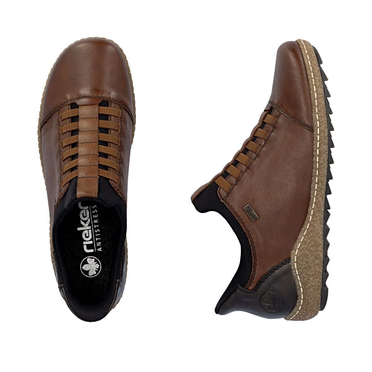 Rieker L7562 Women's Waterproof Shoes - Brown