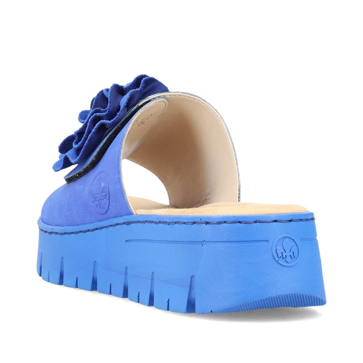 Rieker V1052 Women's Slide Sandals – Royal Blue