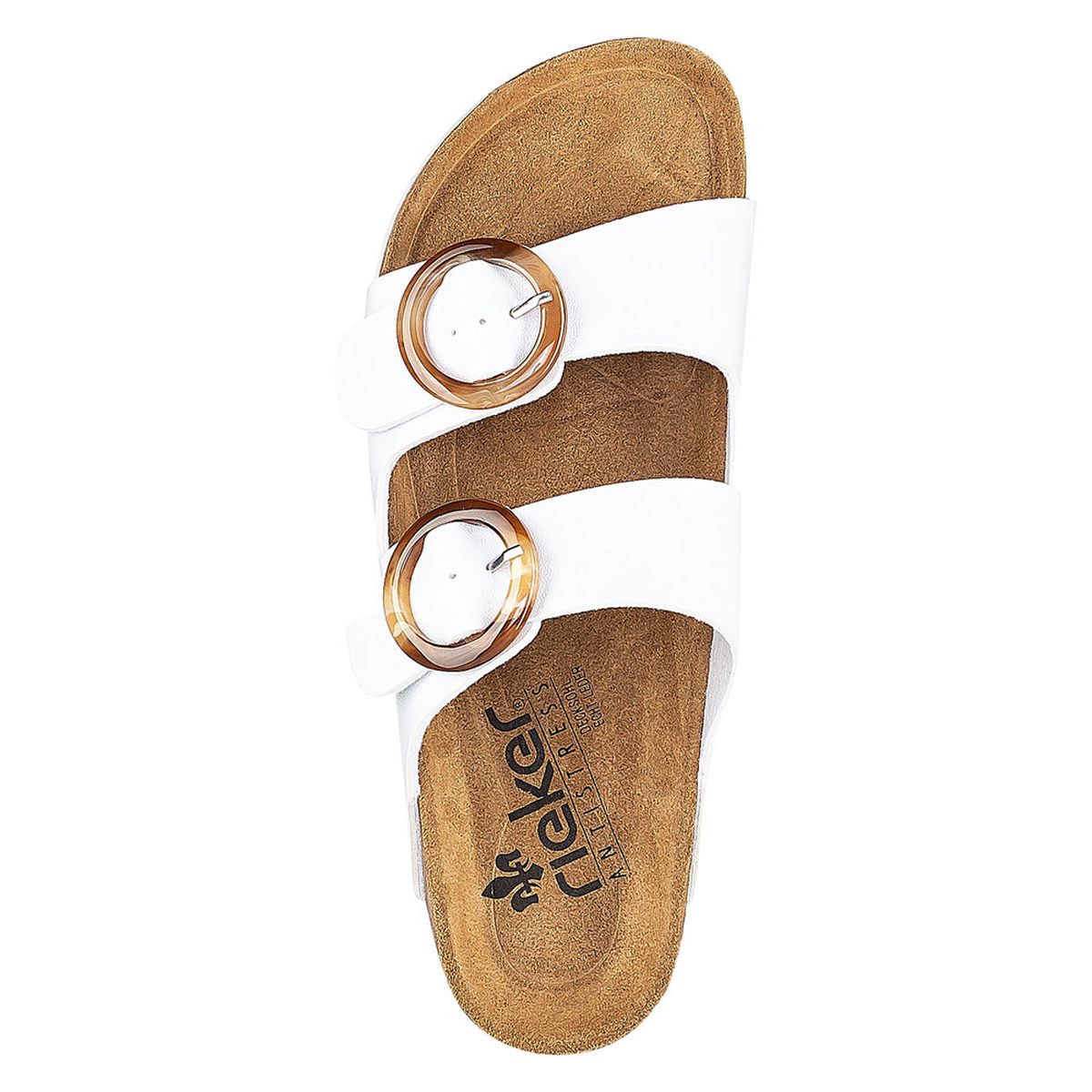Rieker V9370 Women's Sandals – White