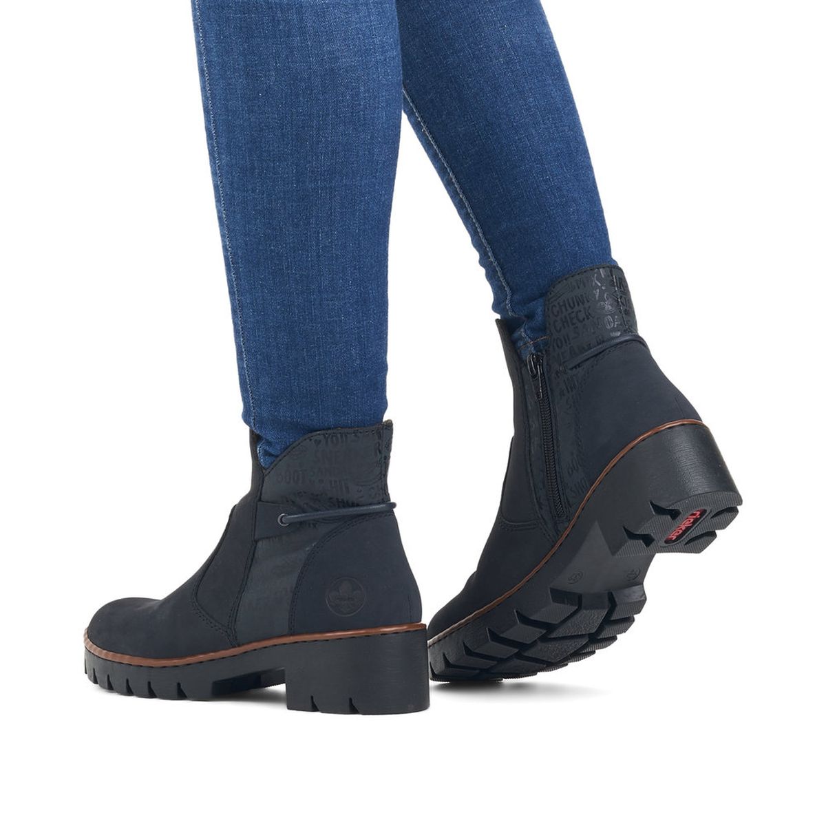 Rieker Mid-Height Boots in X5755 – Women’s