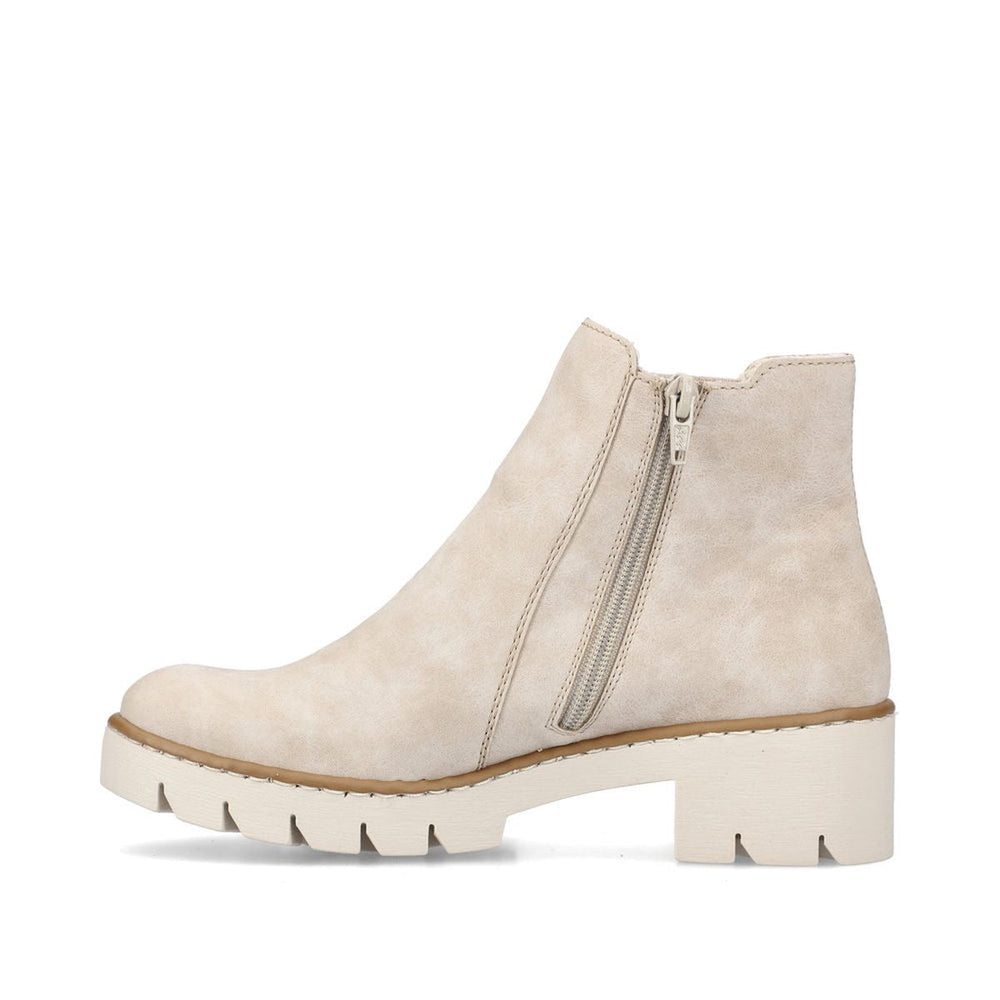 X5772 Chelsea Boots In Beige For Women