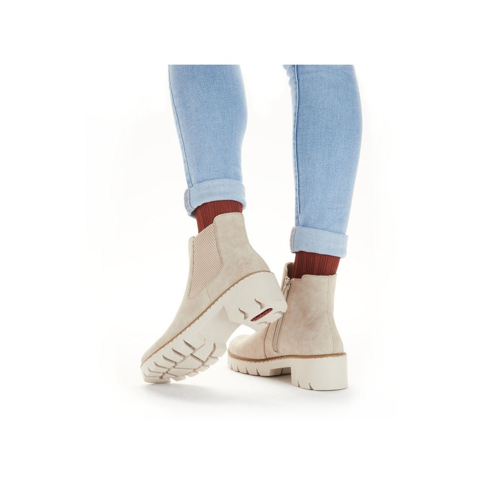 X5772 Chelsea Boots In Beige For Women