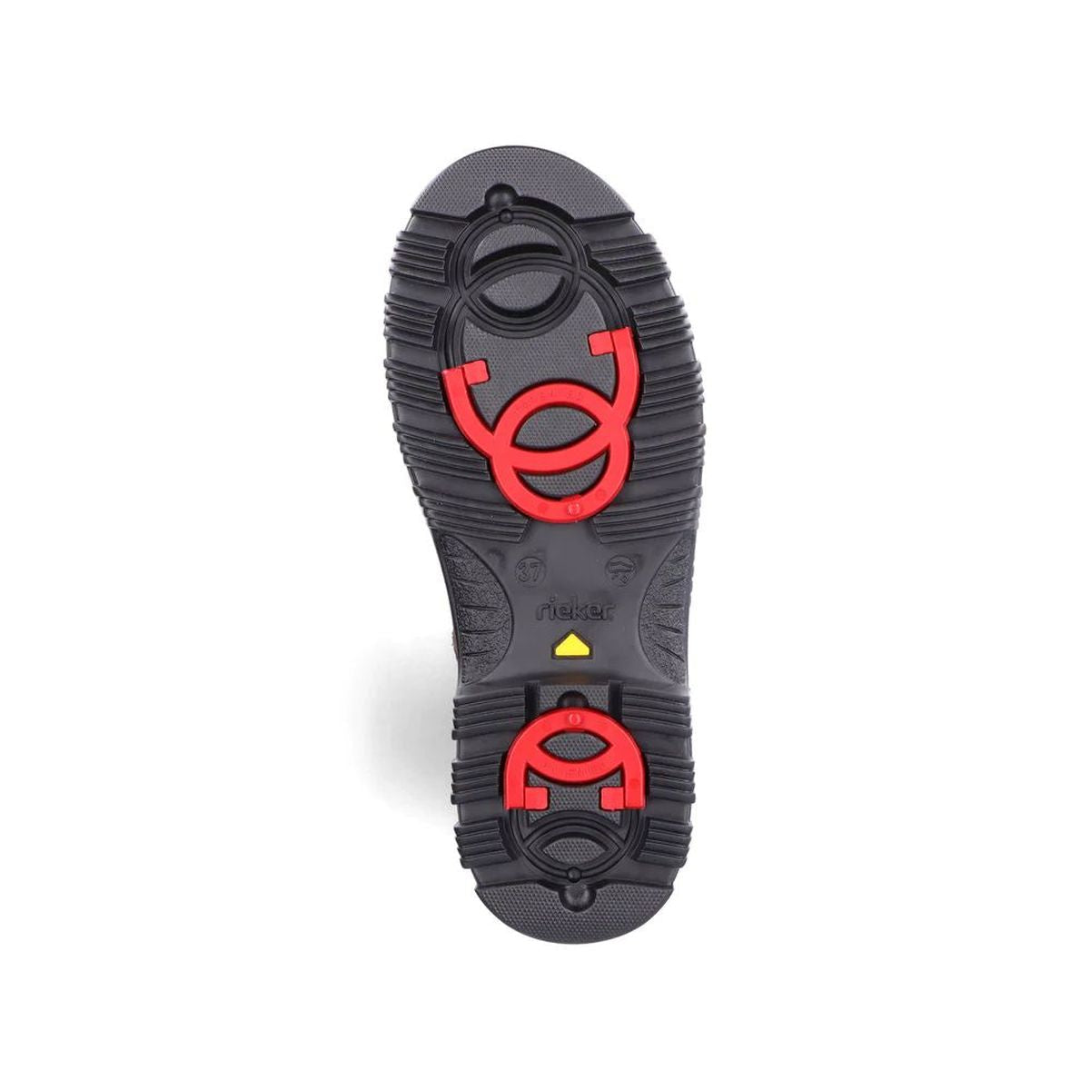 Rieker Suede X8263 High Winter Boots with Foldable Cleat