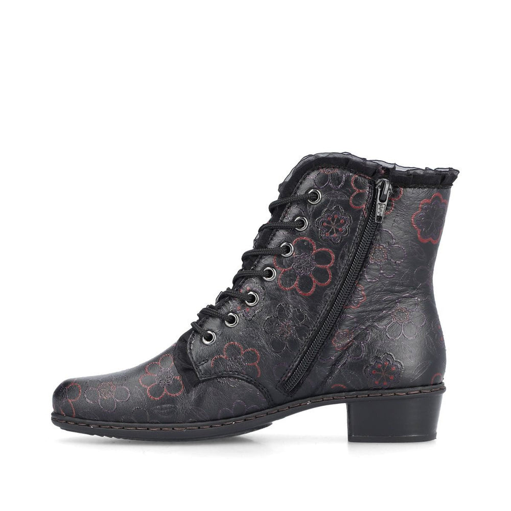 Rieker Y0703 Lace Up Winter Boots
