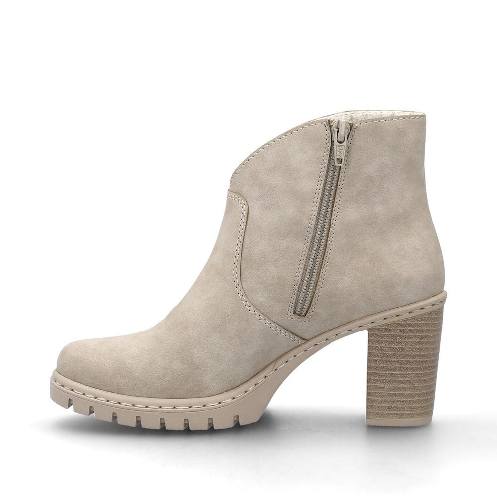 Rieker Y2553 High Heel Ankle Boot