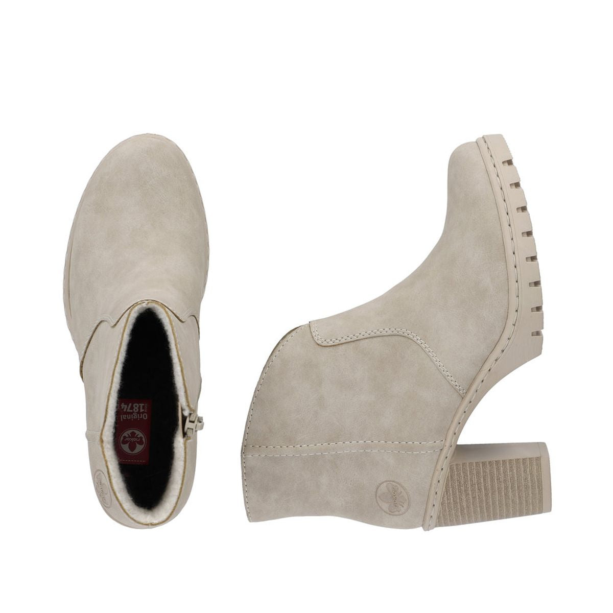 Rieker Y2553 High Heel Ankle Boot