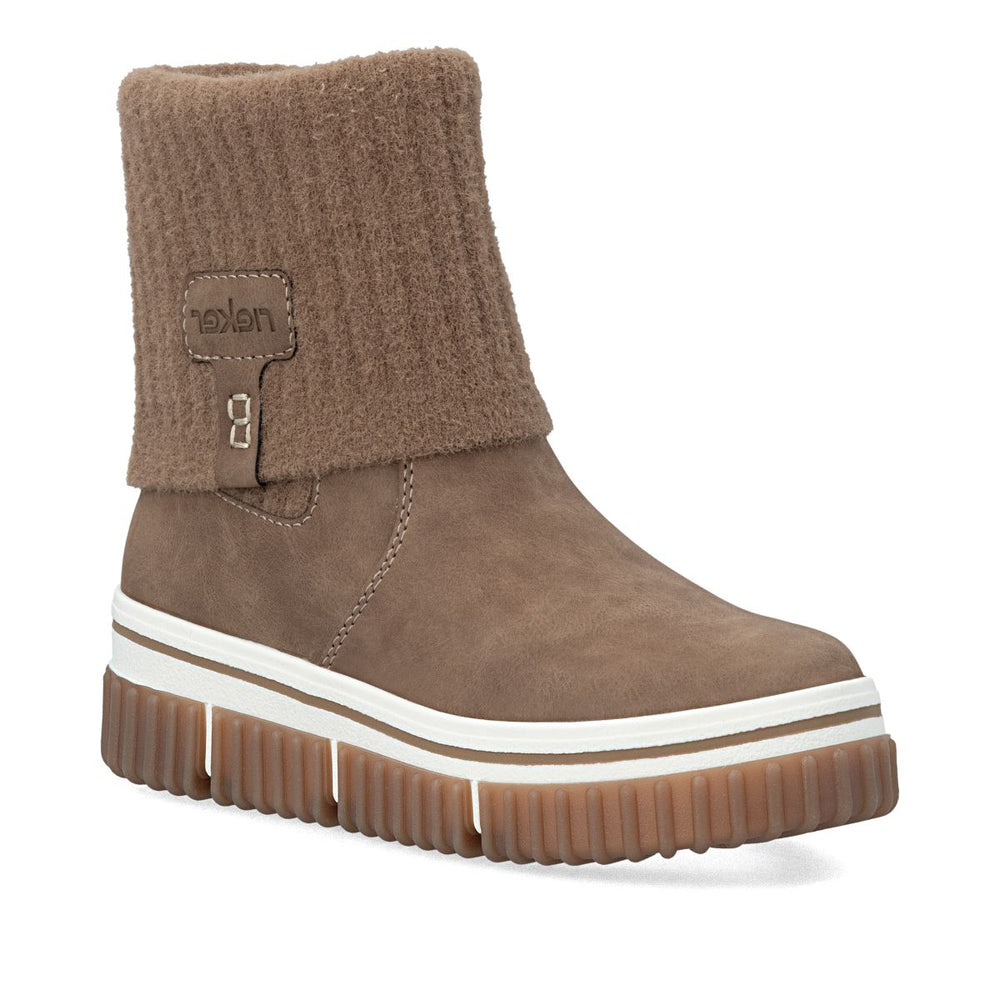 Rieker Y6350 Women's Winter Waterproof Boot – Tan