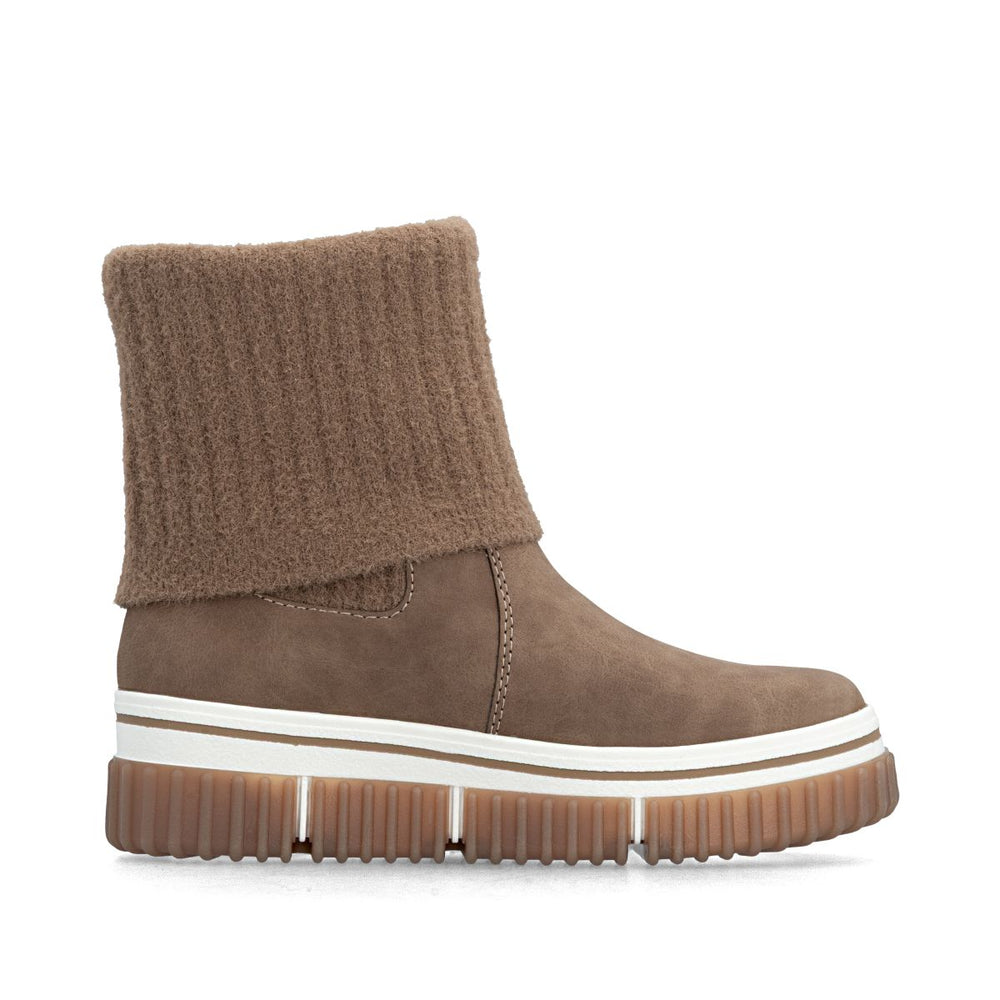 Rieker Y6350 Women's Winter Waterproof Boot – Tan