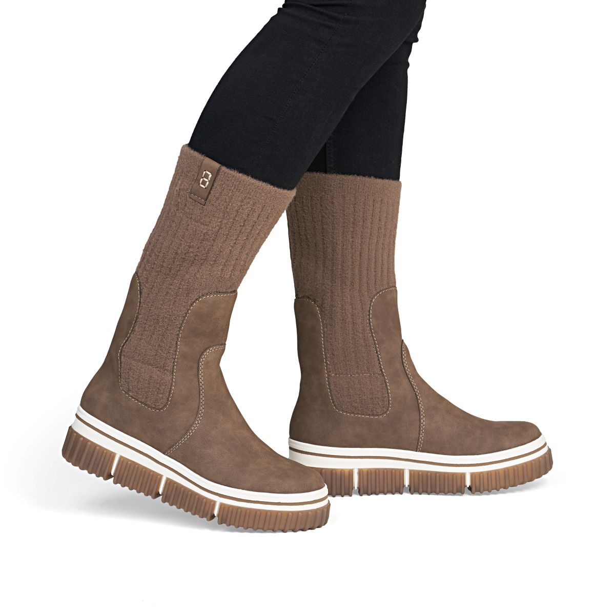 Rieker Y6350 Women's Winter Waterproof Boot – Tan