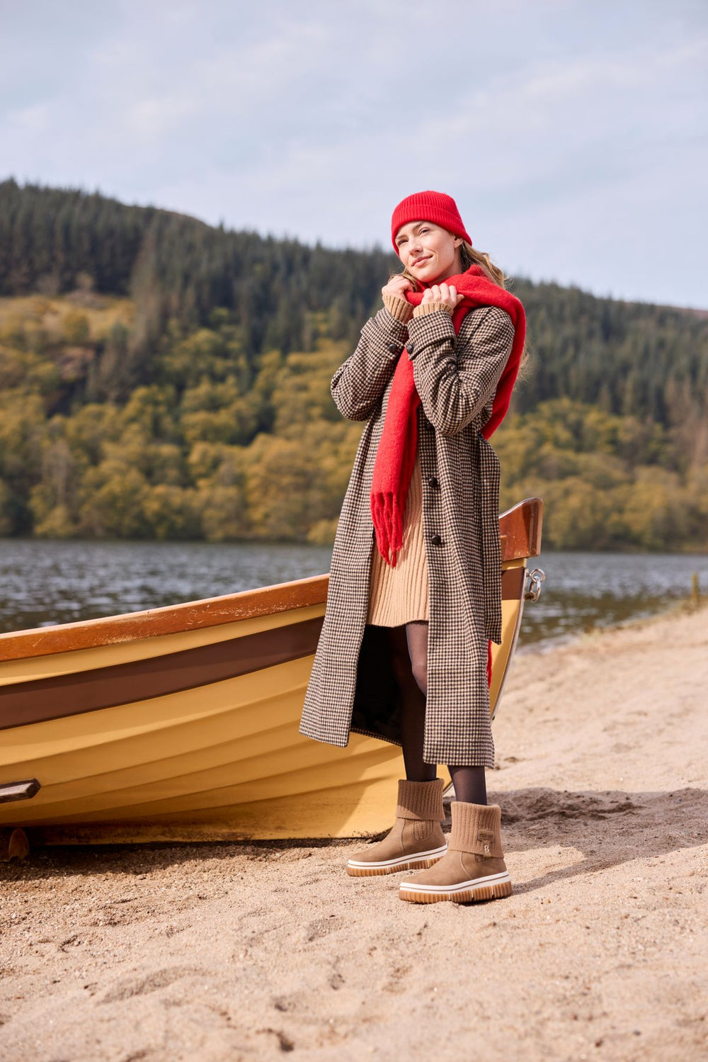 Rieker Y6350 Women's Winter Waterproof Boot – Tan