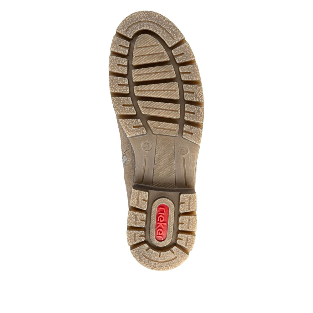 Rieker Y8153 Women's Tall Waterproof Boots - Beige