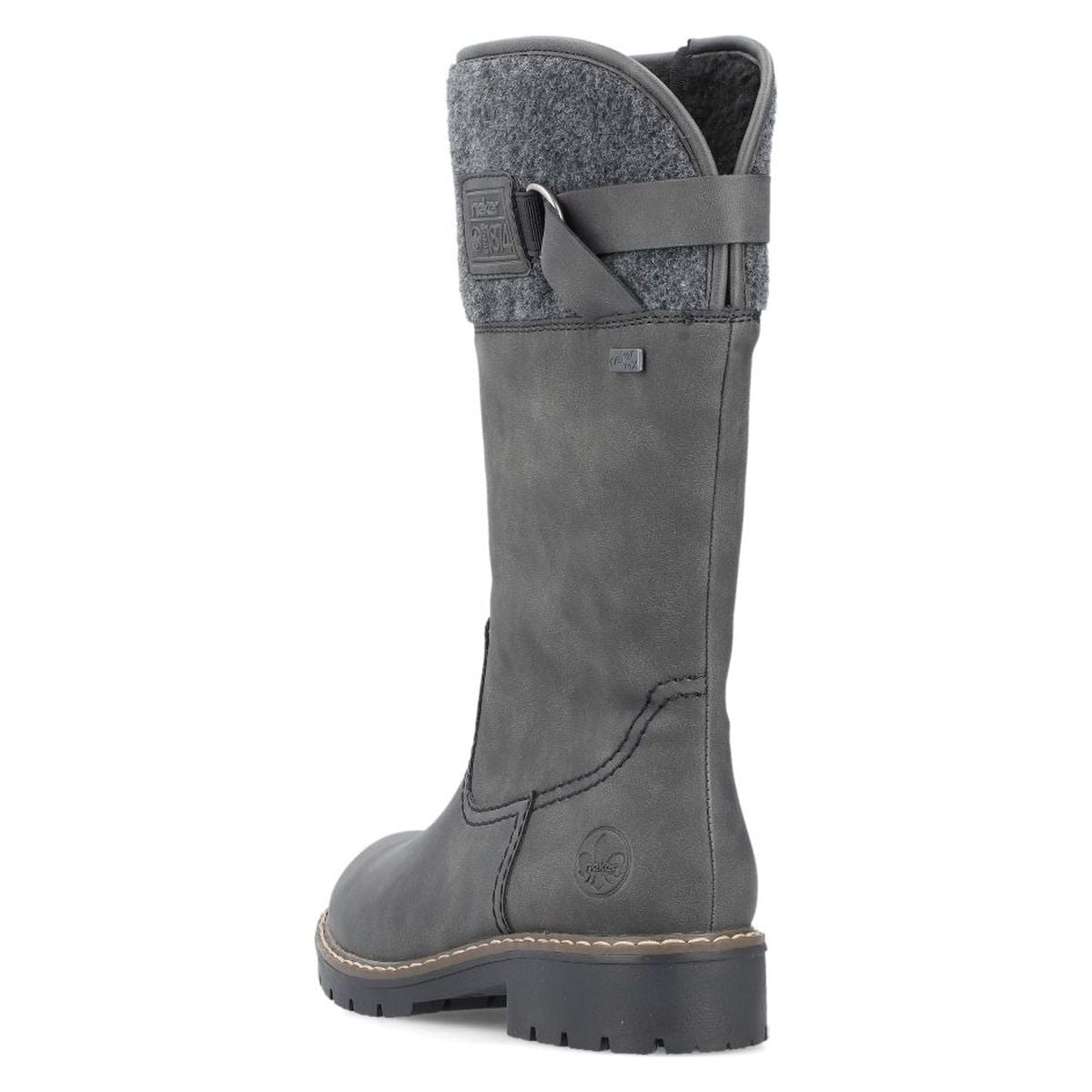 Rieker Y9190 Women's TEX Waterproof Boots - Grey