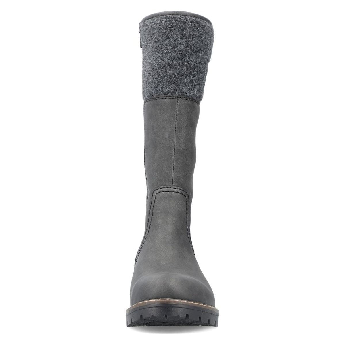 Rieker Y9190 Women's TEX Waterproof Boots - Grey