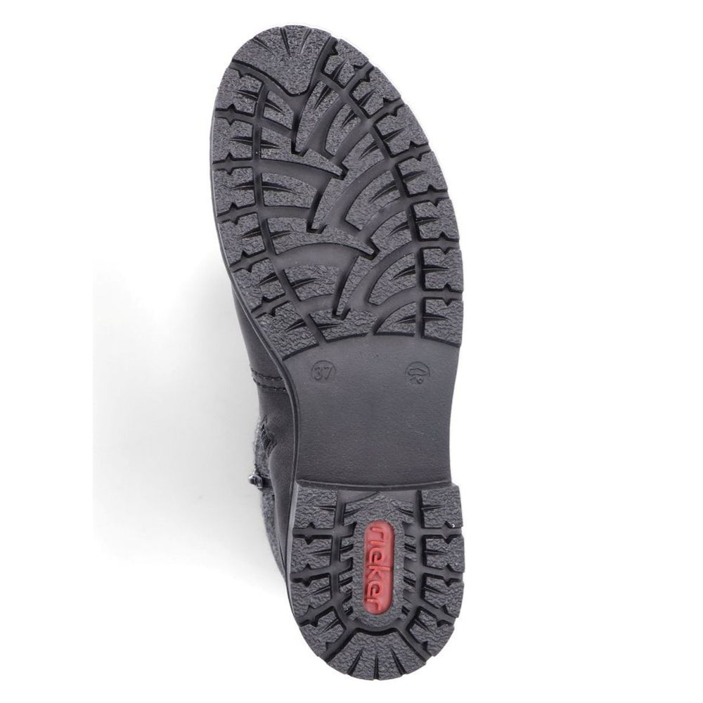 Rieker Y9190 Women's TEX Waterproof Boots - Grey