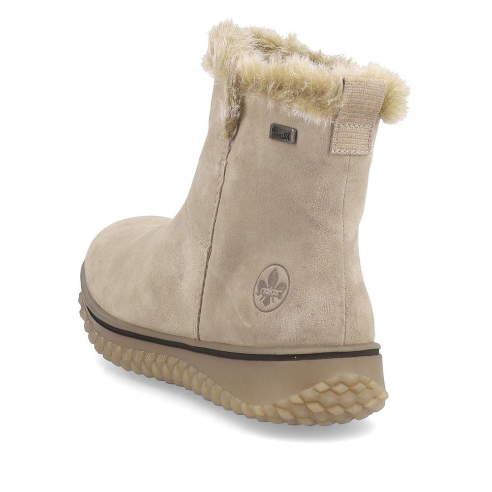 Rieker Z4266 Suede Ankle Winter Boot