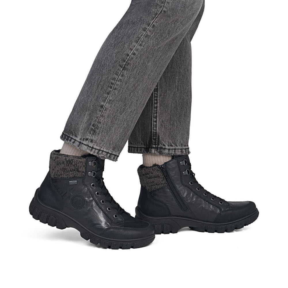 Rieker Z7230 Women's Ankle Boot – Black