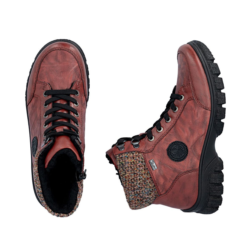 Rieker Z7230 Women's Ankle Boot – Red