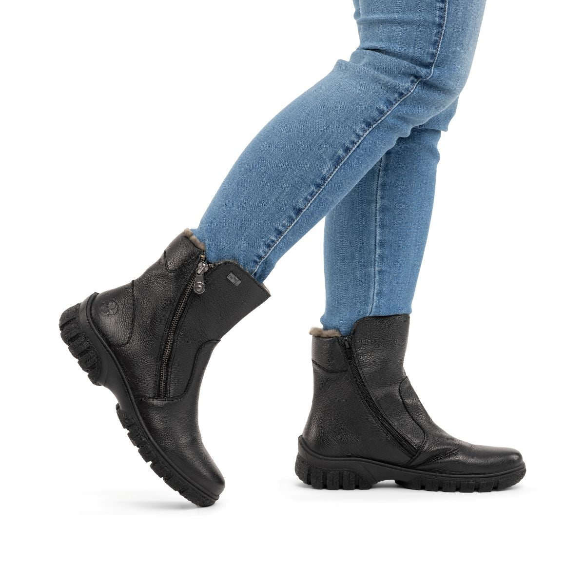 Rieker Z7263 Women's Ankle Boot – Black