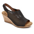 Rockport Briah Perforated Sling Wedge Sandals
