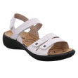Romika Ibiza 86 Women's Velcro Sandal in White