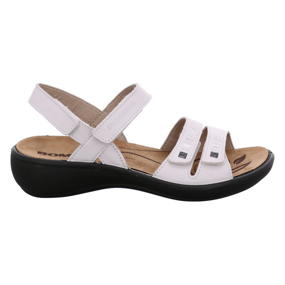 Romika Ibiza 86 Women's Velcro Sandal in White