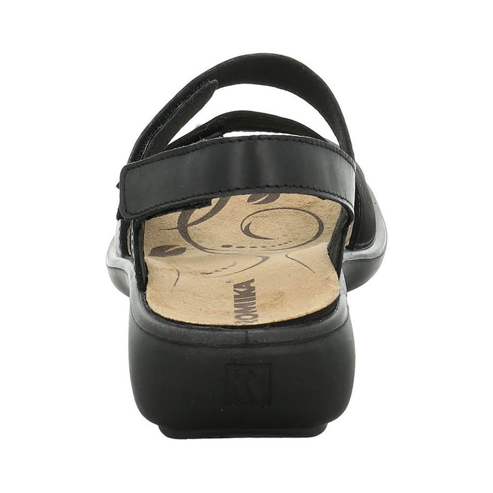 Romika Ibiza 86 Women's Velcro Sandal in Black