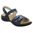 Romika Ibiza 86 Women's Velcro Sandal in Blue