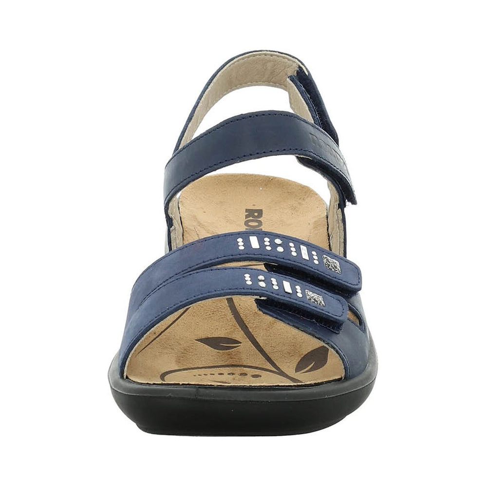 Romika Ibiza 86 Women's Velcro Sandal in Blue