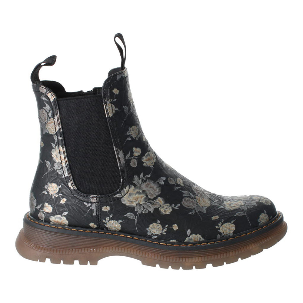 Romika Peyton 05 Zip Boot in Black Multi