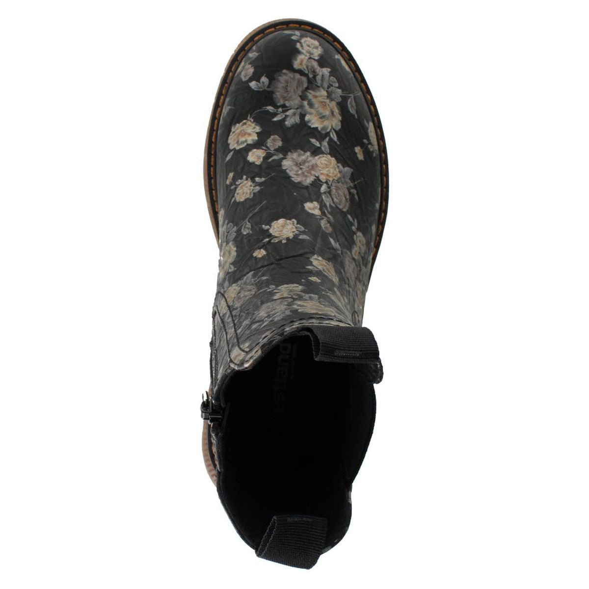 Romika Peyton 05 Zip Boot in Black Multi