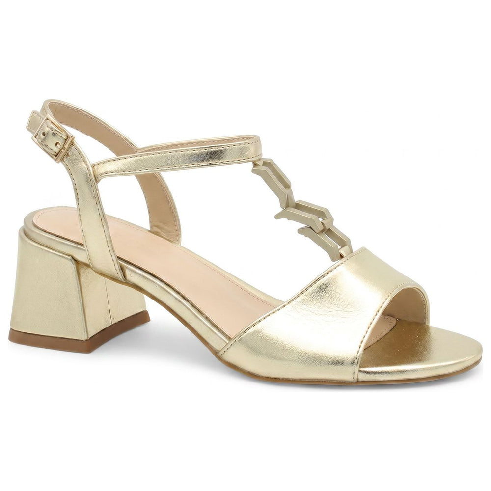 Sabatini SF47 Dress Sandal in Gold