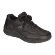 SAS Journey women’s lace-up sne aker in mesh and leather with breathable knit lining, EZ lace system, cushioned removable footbed, and durable non-marking sole. Style #2400-113