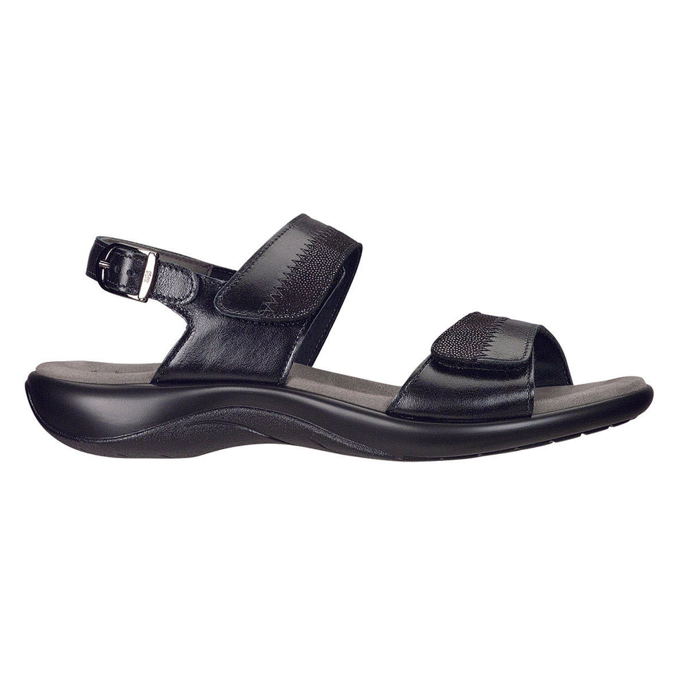 SAS Nudu Women's Heel Strap Sandal in Black