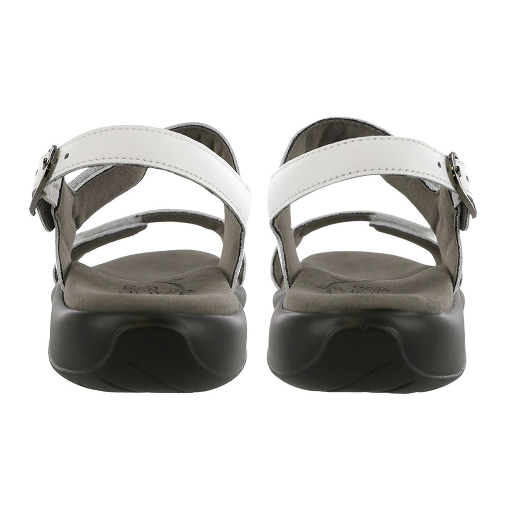 SAS Nudu Women's Heel Strap Sandal in White