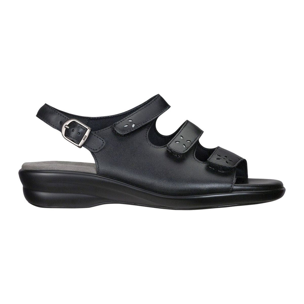 SAS Quatro Women's Slingback Sandal In Black