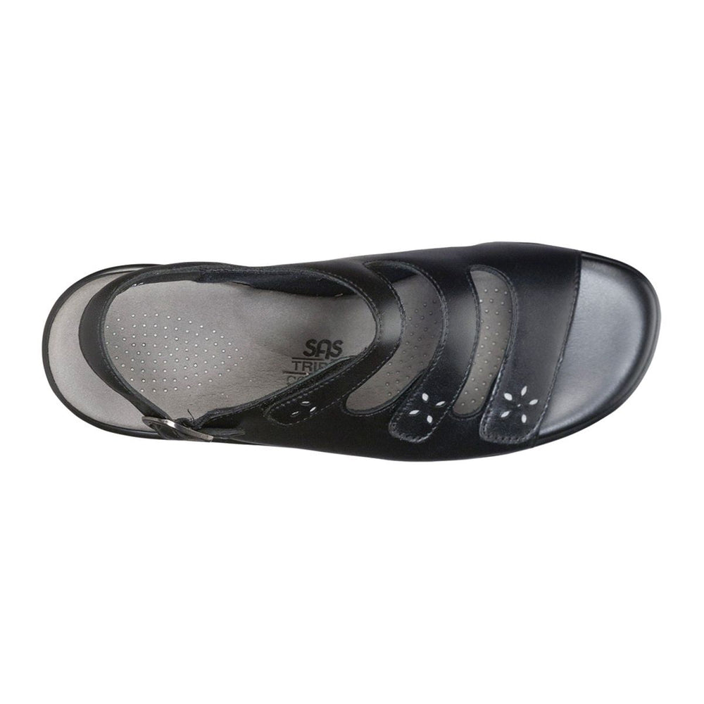 SAS Quatro Women's Slingback Sandal In Black
