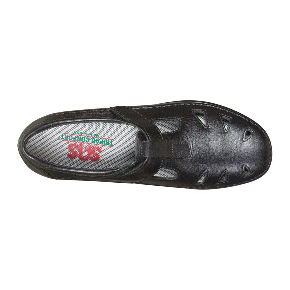 SAS Roamer Women's Slip On Loafer In Black
