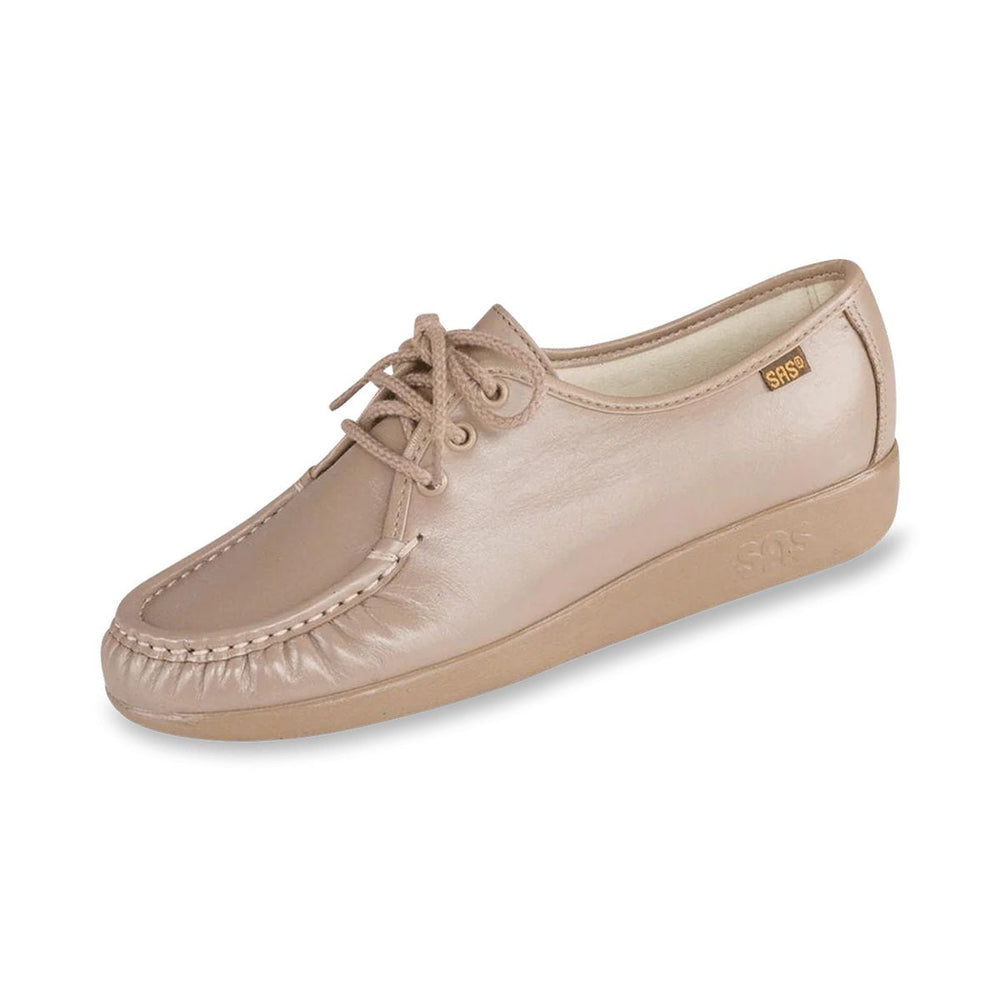 SAS Siesta Women's Lace Up Loafer In Mocha
