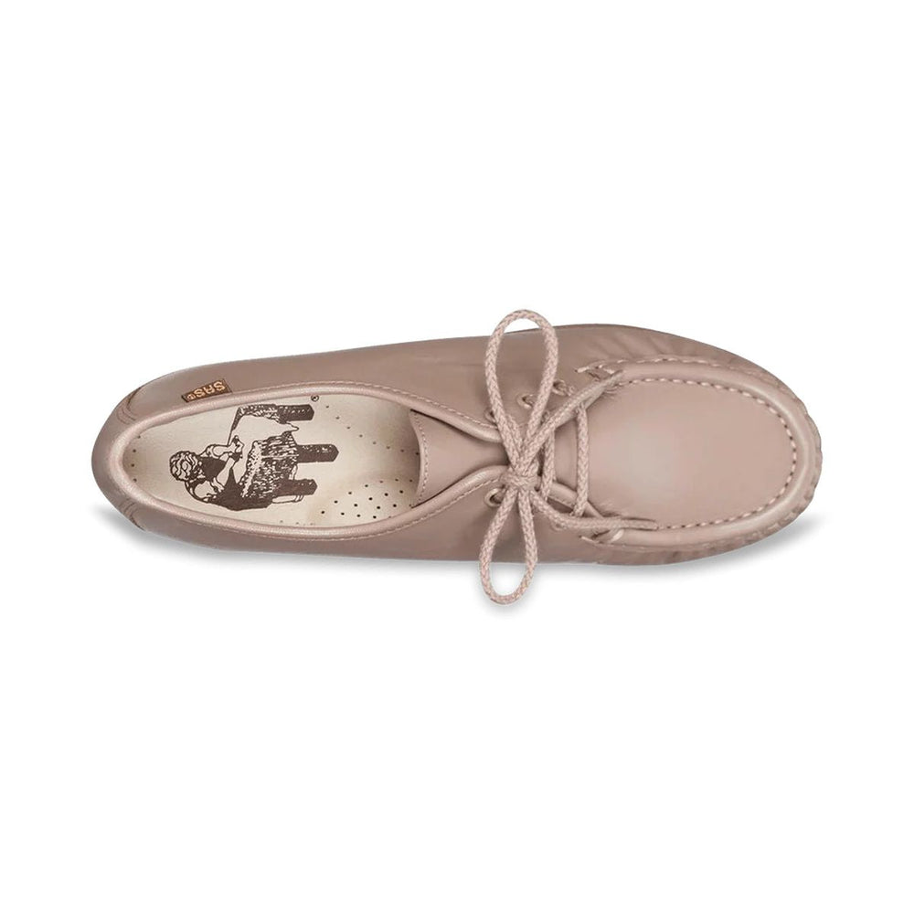SAS Siesta Women's Lace Up Loafer In Mocha